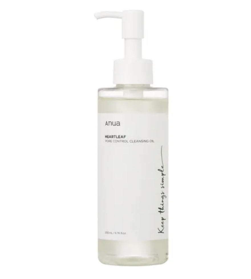 ANUA - HUILE NETTOYANTE DÉMAQUILLANTE - SKINCARE CORÉENNE